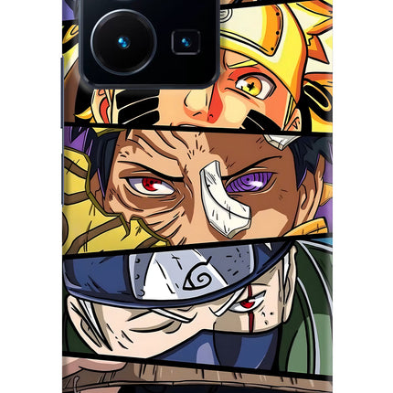 Naruto Character Vivo Y35 Hard Case Back Cover by Casekaro