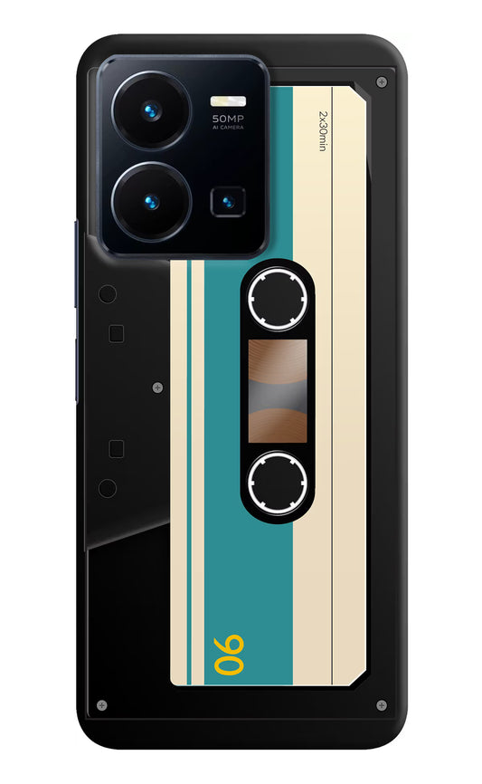 Cassette Vivo Y35 Hard Case Back Cover by Casekaro