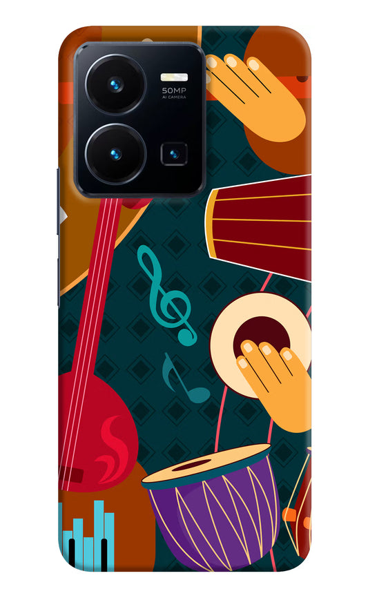 Music Instrument Vivo Y35 Hard Case Back Cover by Casekaro