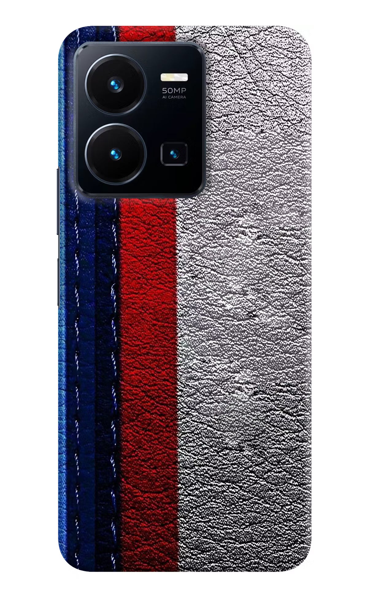BMW Stripes Vivo Y35 Hard Case Back Cover by Casekaro