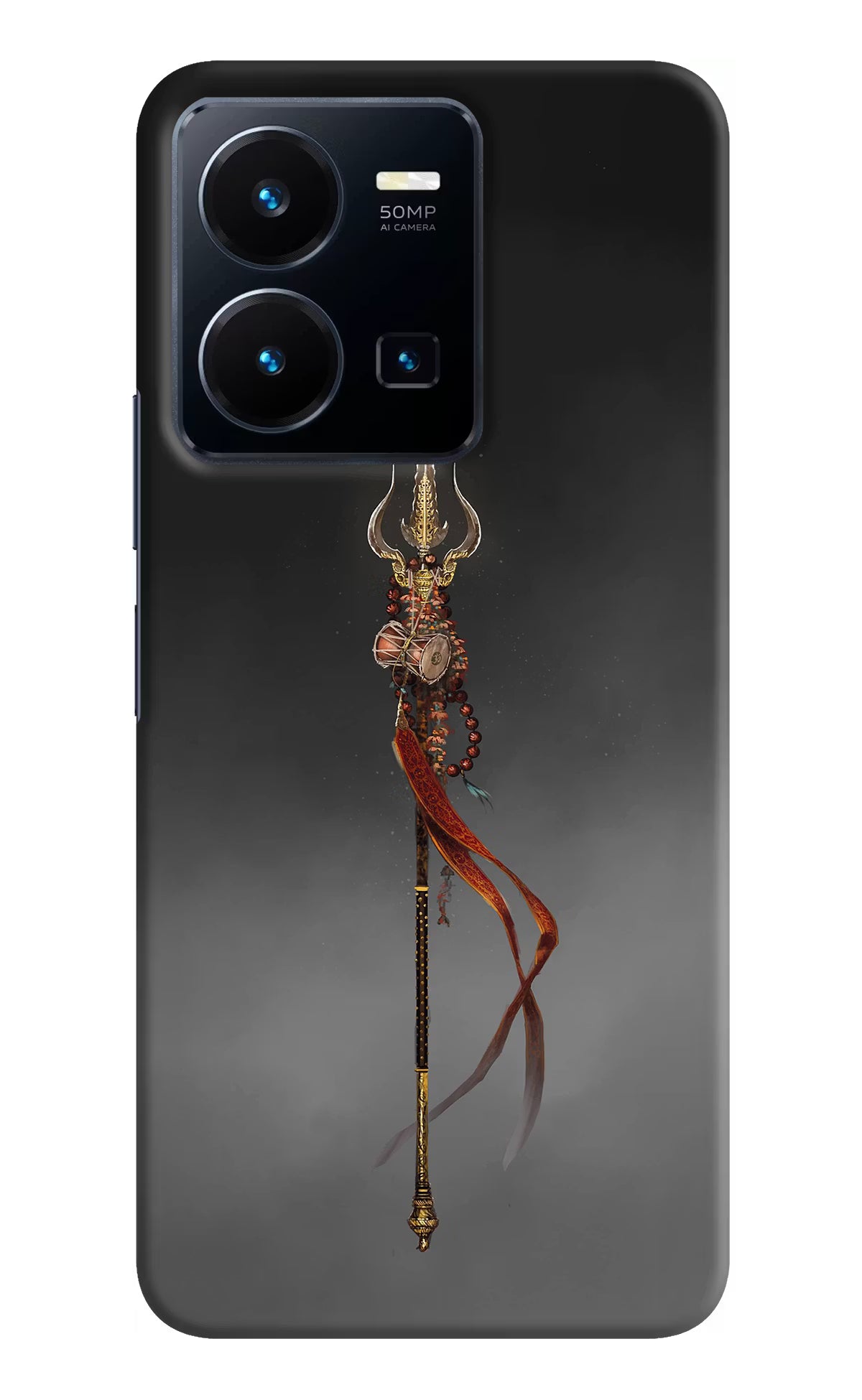 Shiv Trishul Vivo Y35 Hard Case Back Cover by Casekaro