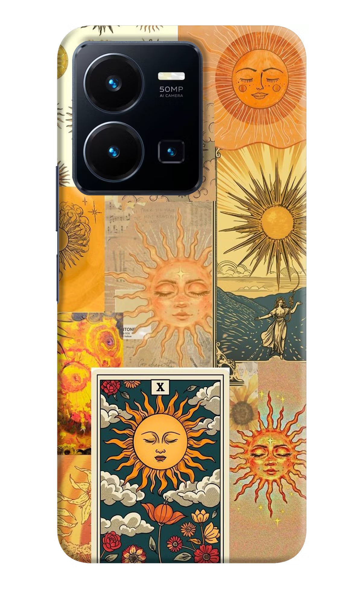 Sun Vivo Y35 Hard Case Back Cover by Casekaro