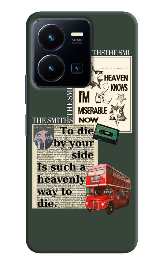 The Smiths Vivo Y35 Hard Case Back Cover by Casekaro