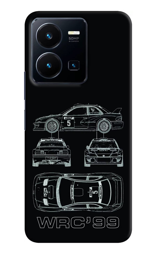 WRC'99 Vivo Y35 Hard Case Back Cover by Casekaro