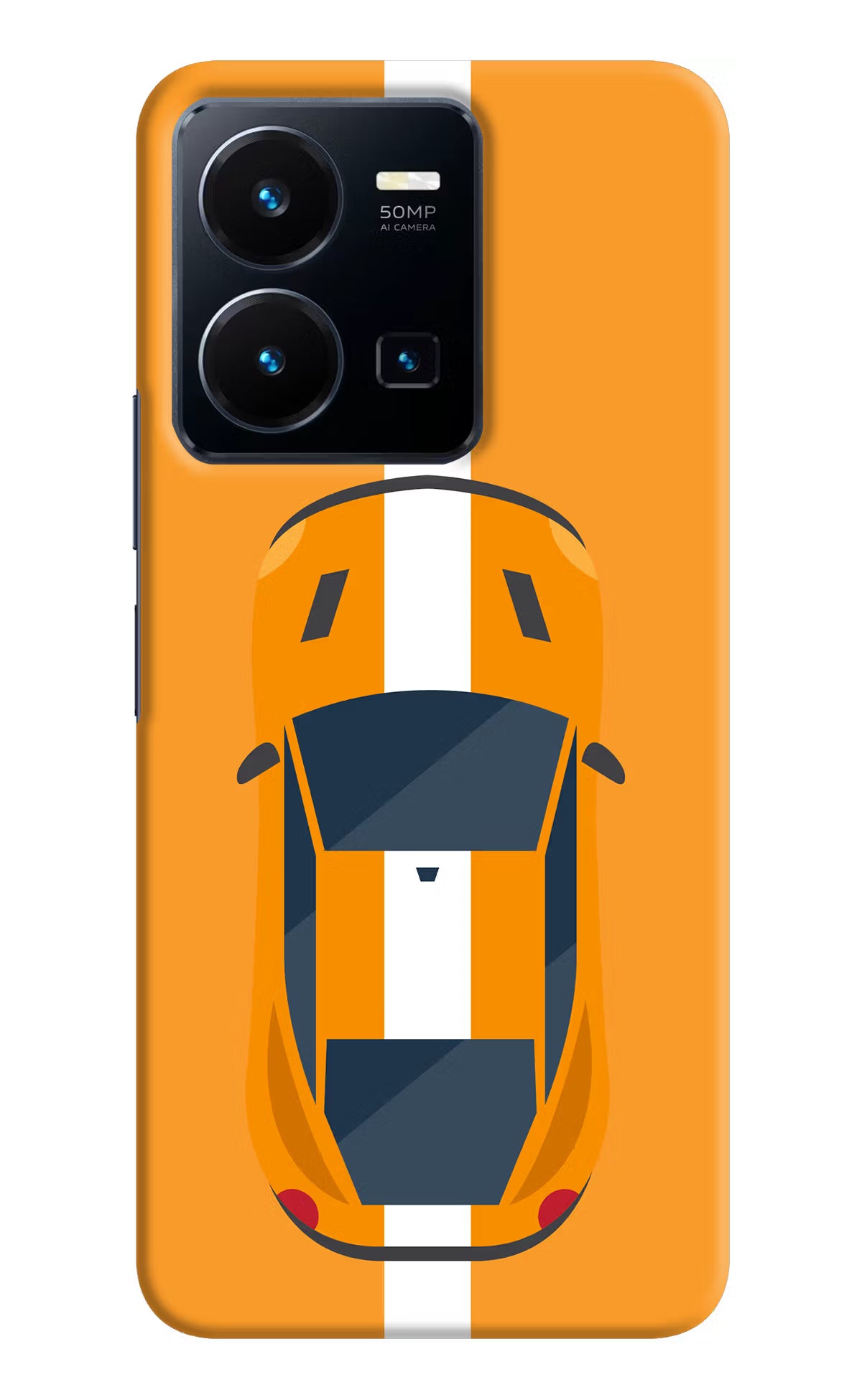 Highway Pursuit Vivo Y35 Hard Case Back Cover by Casekaro