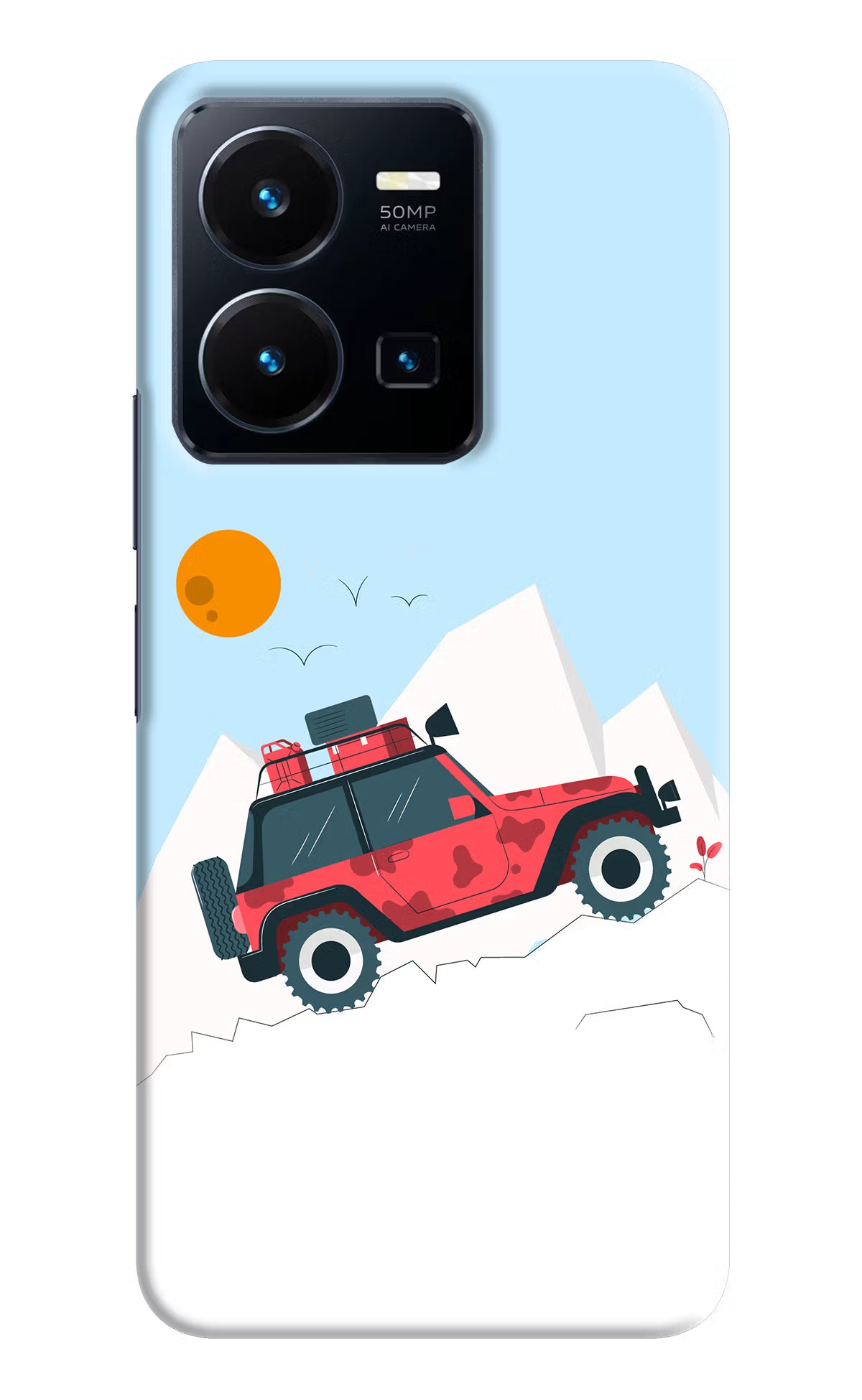 Mountain Trail Beast Vivo Y35 Hard Case Back Cover by Casekaro