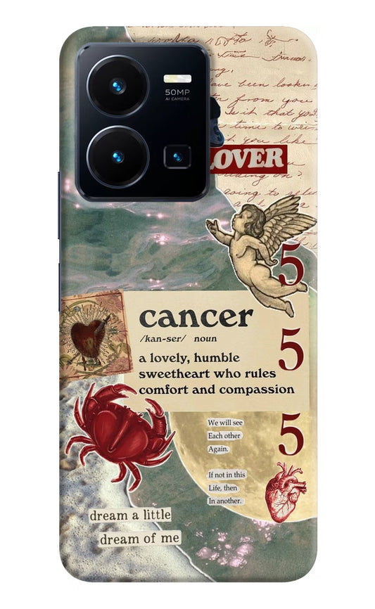 Cancer Zodiac Vivo Y35 Hard Case Back Cover by Casekaro