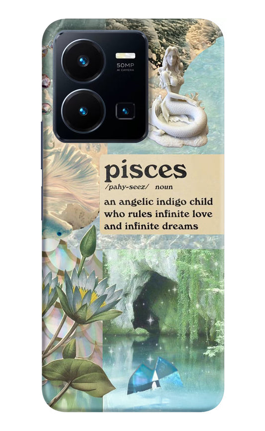 Pisces Zodiac Vivo Y35 Hard Case Back Cover by Casekaro