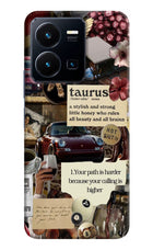 Taurus Zodiac Vivo Y35 Hard Case Back Cover by Casekaro