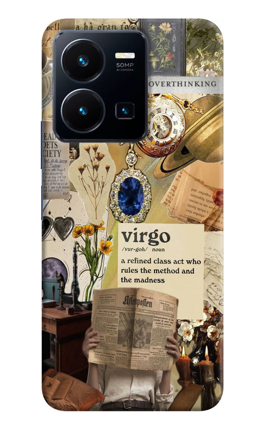 Virgo Zodiac Vivo Y35 Hard Case Back Cover by Casekaro
