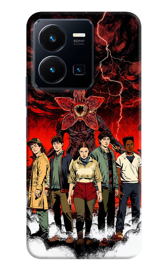 Ordinary Things Characters Vivo Y35 Hard Case Back Cover by Casekaro
