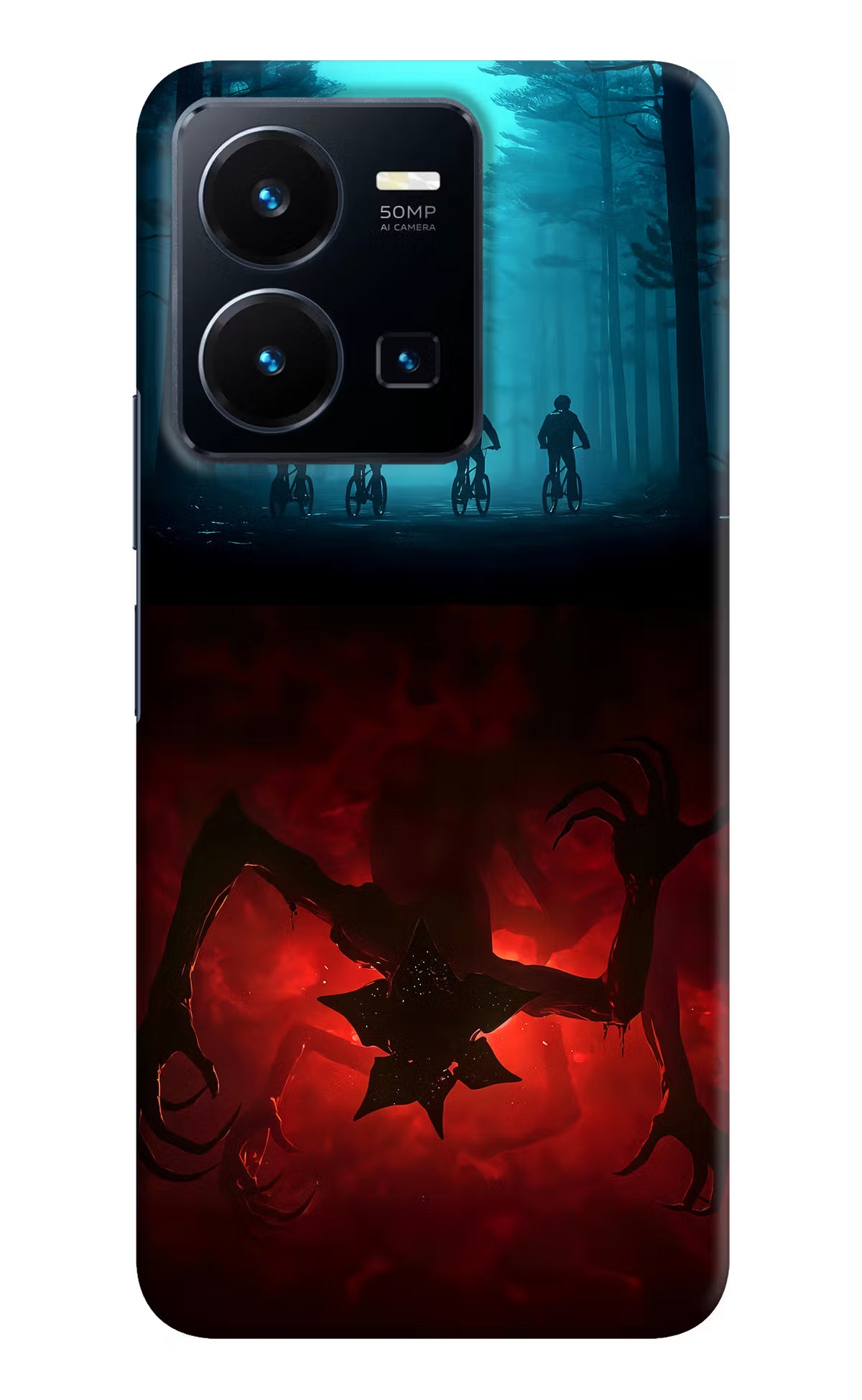 Ordinary Things Downside Up Vivo Y35 Hard Case Back Cover by Casekaro