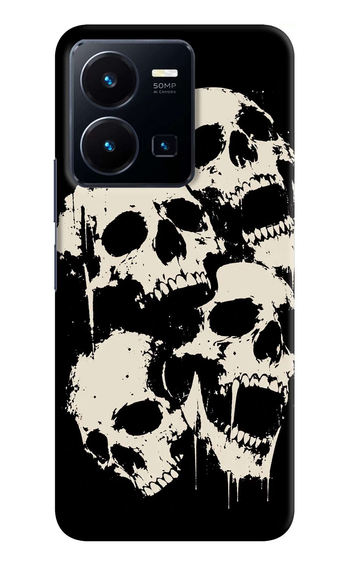 Dead Stack Vivo Y35 Hard Case Back Cover by Casekaro