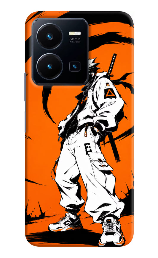 Street Samurai  Vivo Y35 Hard Case Back Cover by Casekaro