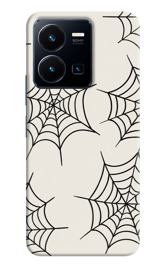 Spider Web Vivo Y35 Hard Case Back Cover by Casekaro