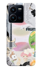 Softcore case Vivo Y35 Hard Case Back Cover by Casekaro