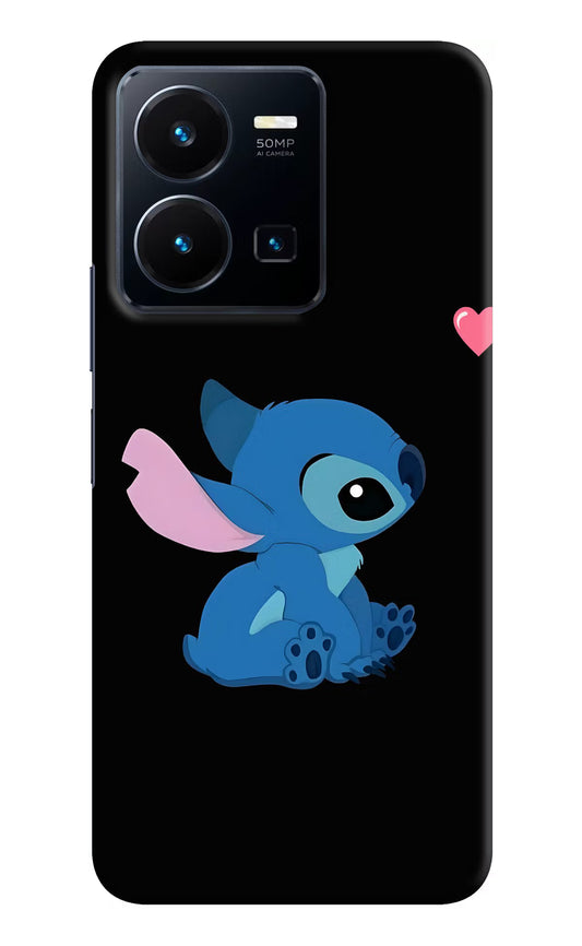 Stitch Crush Vivo Y35 Hard Case Back Cover by Casekaro