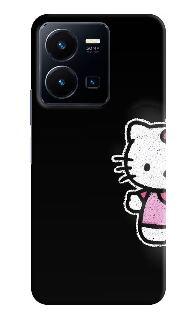 Kitty Charm Vivo Y35 Hard Case Back Cover by Casekaro