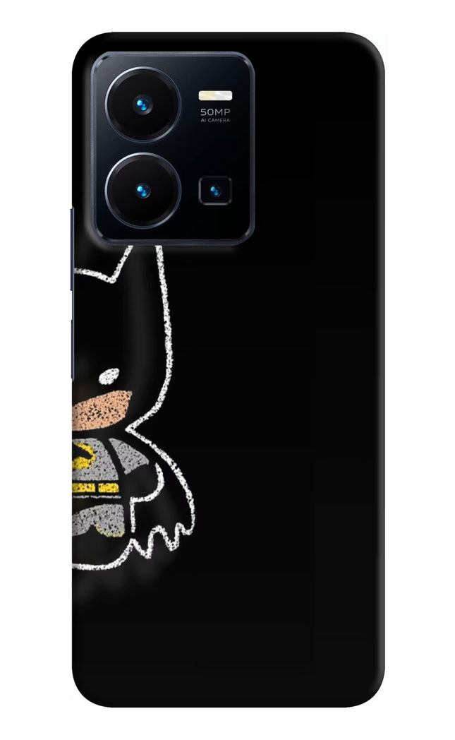 Bat Kitty Vivo Y35 Hard Case Back Cover by Casekaro