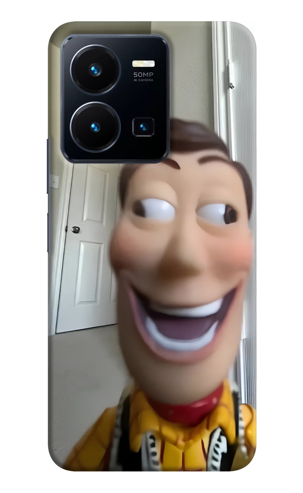Side Eye Woody Vivo Y35 Back Cover