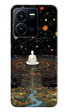 Space Monk Vivo Y35 Back Cover