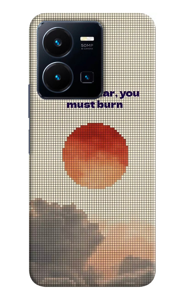 Pixel Sun Vivo Y35 Hard Case Back Cover by Casekaro