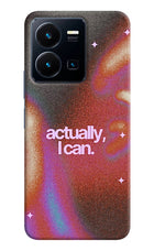 Pink Aura Vivo Y35 Back Cover