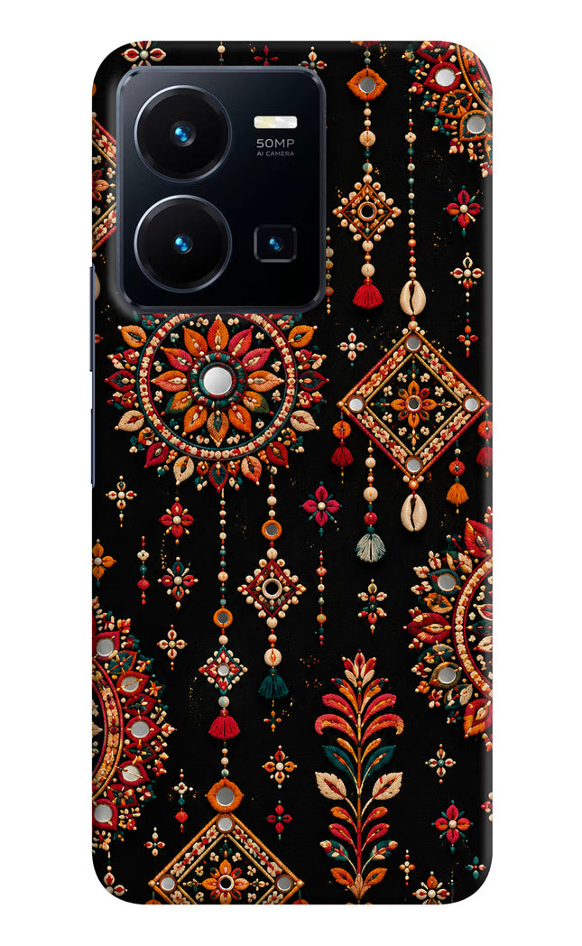 Boho Noir Vivo Y35 Hard Case Back Cover by Casekaro