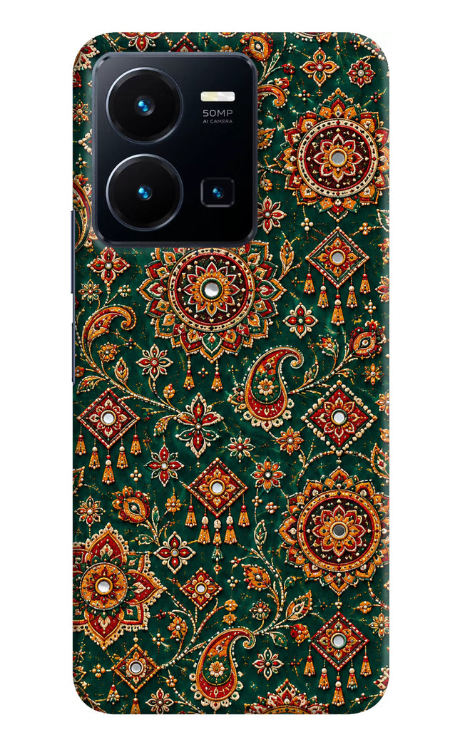 Green Pataka Vivo Y35 Hard Case Back Cover by Casekaro