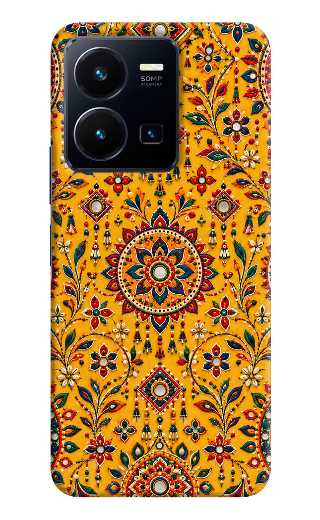 Sunlit Aura Vivo Y35 Hard Case Back Cover by Casekaro