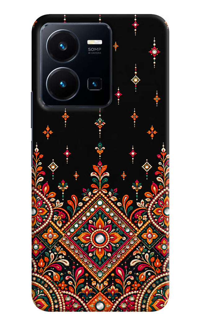 Noir Mehfil Vivo Y35 Hard Case Back Cover by Casekaro