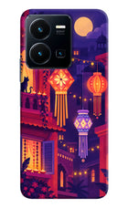 Lantern Lane Vivo Y35 Hard Case Back Cover by Casekaro
