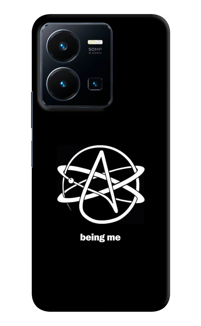 Atheist Symbol Vivo Y35 Hard Case Back Cover by Casekaro