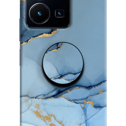 Blue Marble Vivo Y35 Pop Case by Casekaro