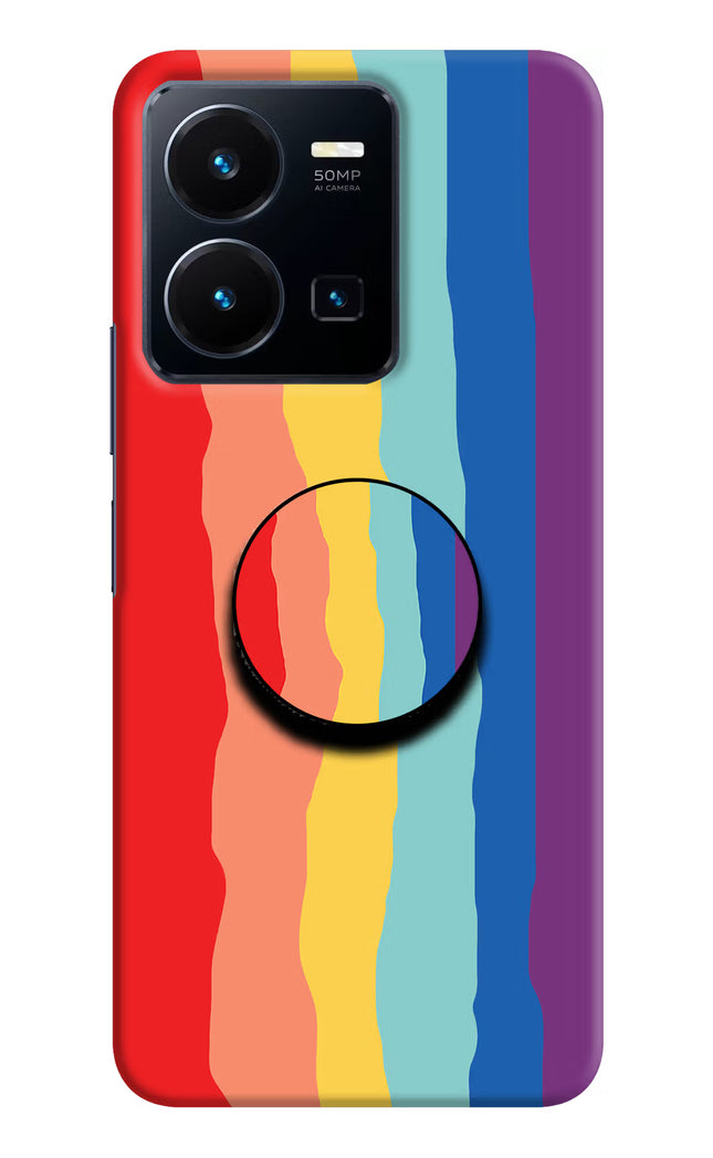 Rainbow Vivo Y35 Pop Case by Casekaro