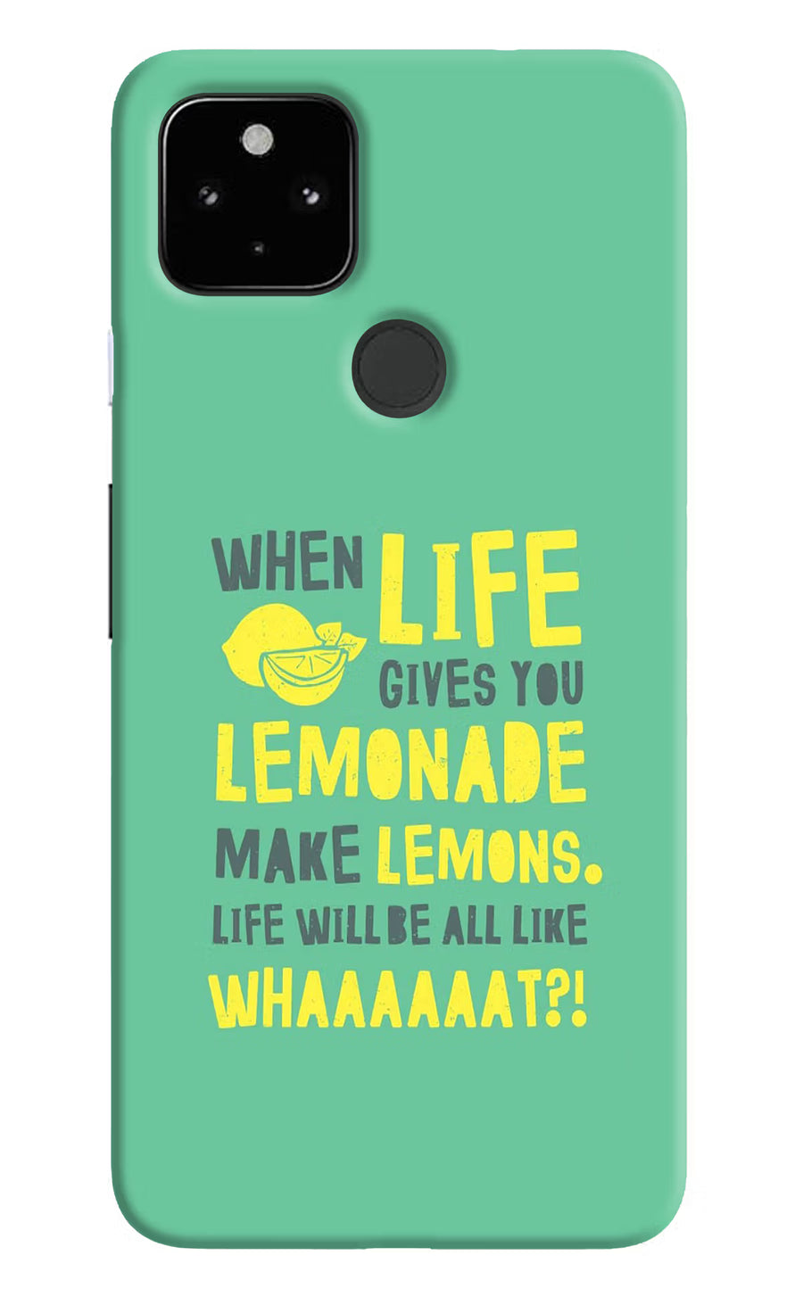 Quote Google Pixel 4A Back Cover, Hard case