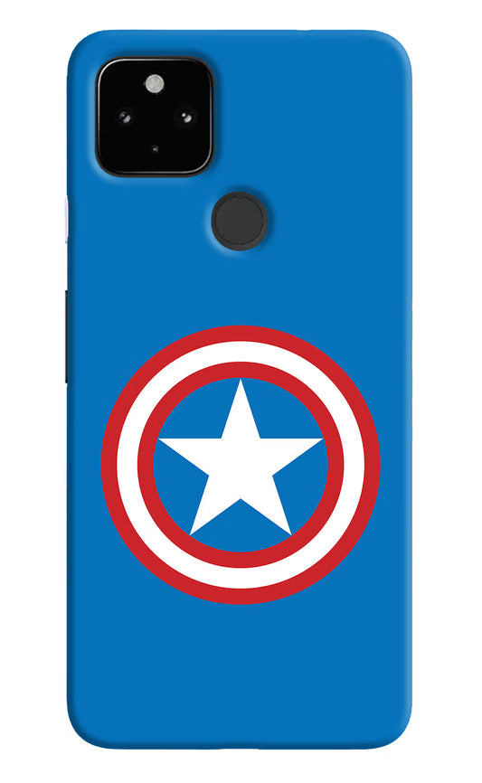 Captain America Logo Google Pixel 4A Hard Case Back Cover by Casekaro