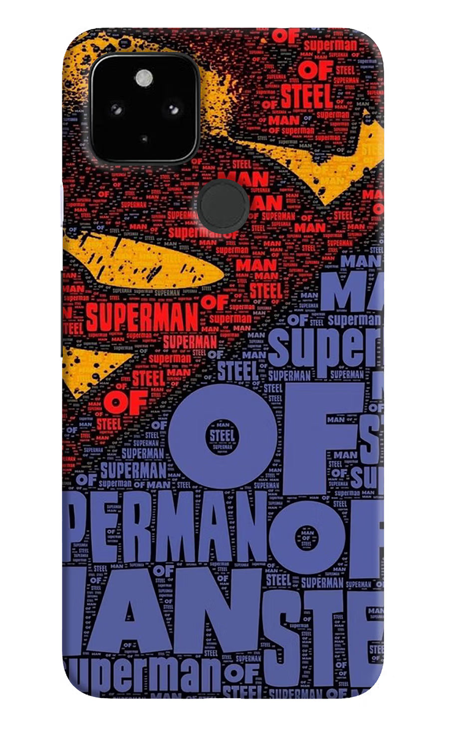 Superman Google Pixel 4A Back Cover, Hard case