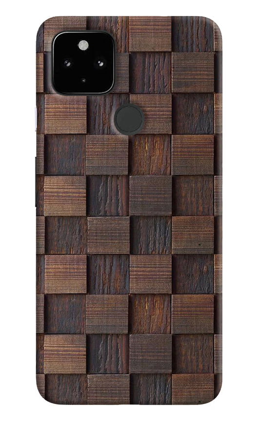 Wooden Cube Design Google Pixel 4A Hard Case Back Cover by Casekaro