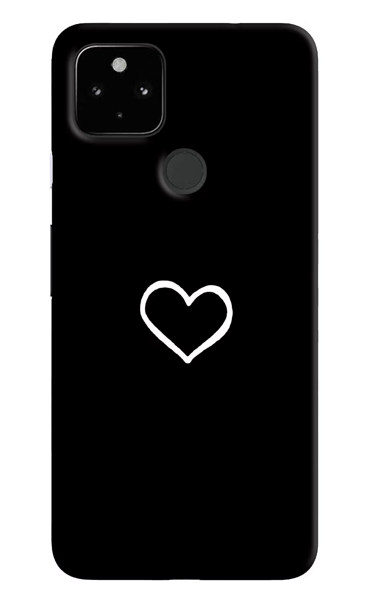 Heart Google Pixel 4A Hard Case Back Cover by Casekaro
