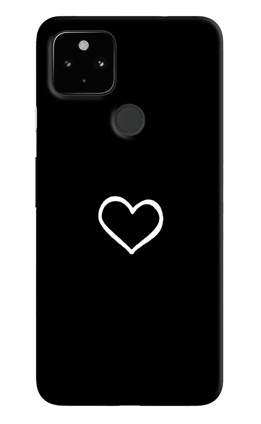 Heart Google Pixel 4A Hard Case Back Cover by Casekaro