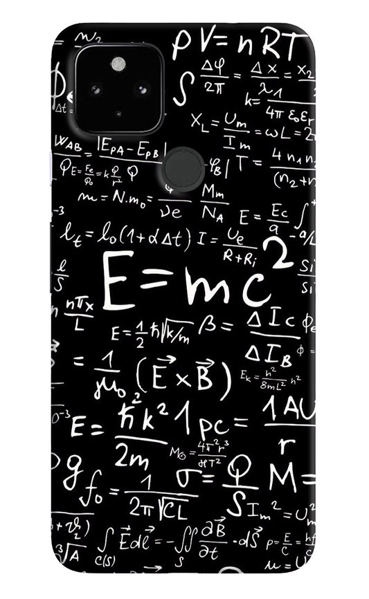 Physics Formula Google Pixel 4A Hard Case Back Cover by Casekaro