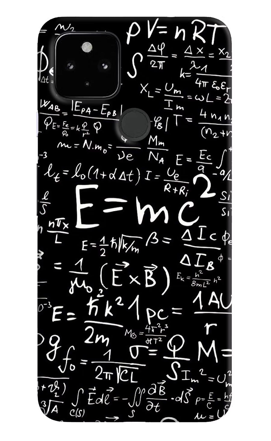 Physics Formula Google Pixel 4A Back Cover, Hard case