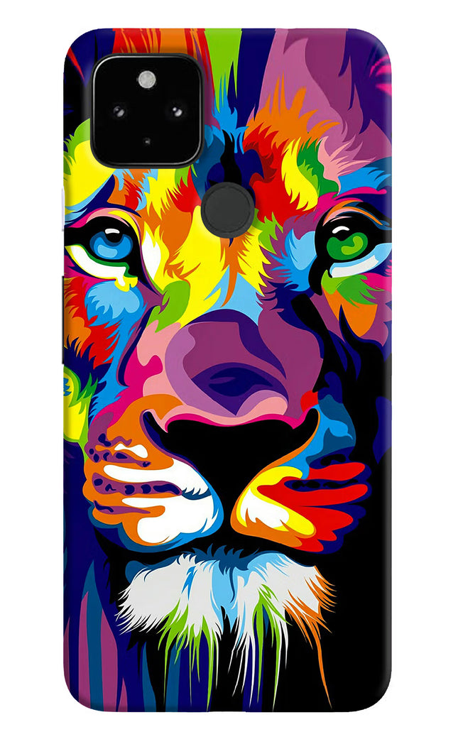 Lion Google Pixel 4A Hard Case Back Cover by Casekaro