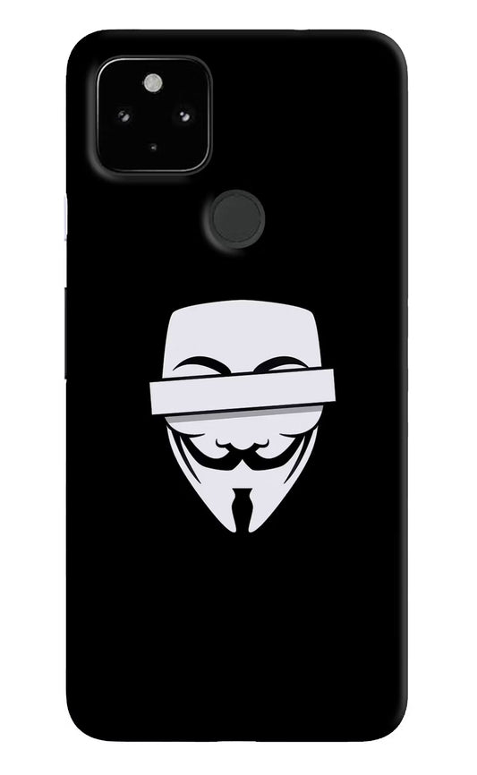 Anonymous Face Google Pixel 4A Hard Case Back Cover by Casekaro