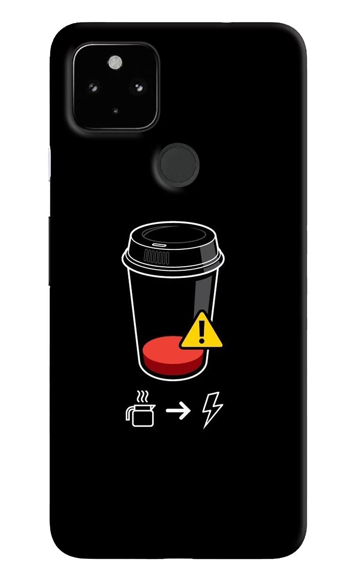 Coffee Google Pixel 4A Hard Case Back Cover by Casekaro