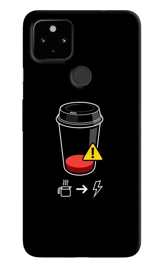 Coffee Google Pixel 4A Hard Case Back Cover by Casekaro
