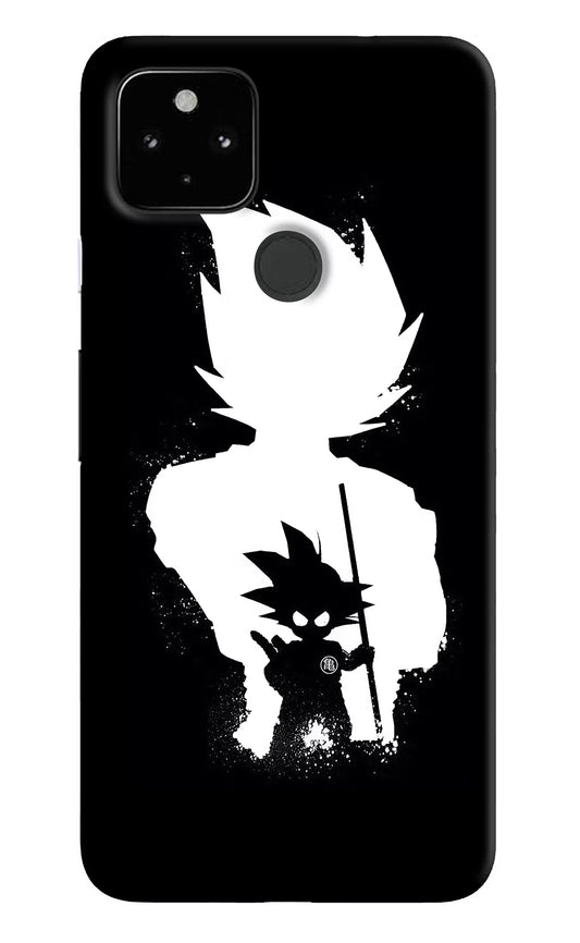 Goku Shadow Google Pixel 4A Hard Case Back Cover by Casekaro