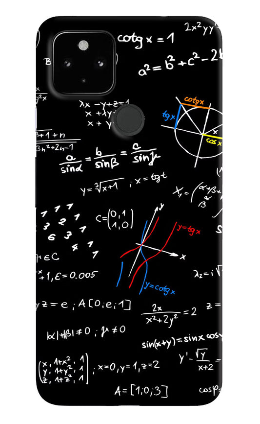 Mathematics Formula Google Pixel 4A Hard Case Back Cover by Casekaro