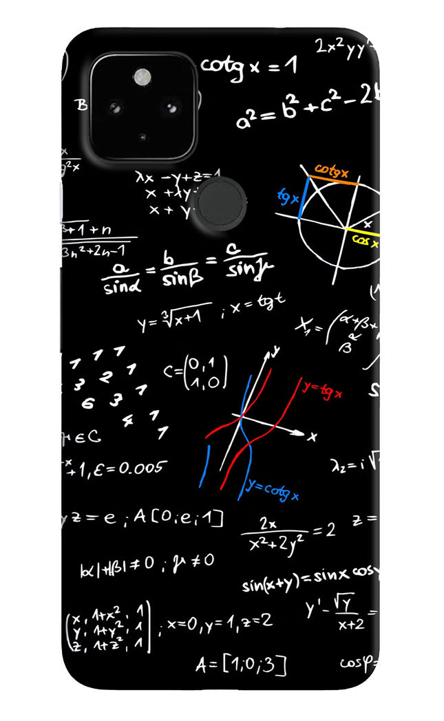 Mathematics Formula Google Pixel 4A Hard Case Back Cover by Casekaro